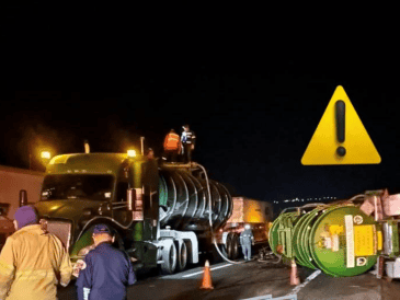 Autoridades exhortan a los conductores a extremar precauciones, atender indicaciones en la zona. X / @ClarabellaDra