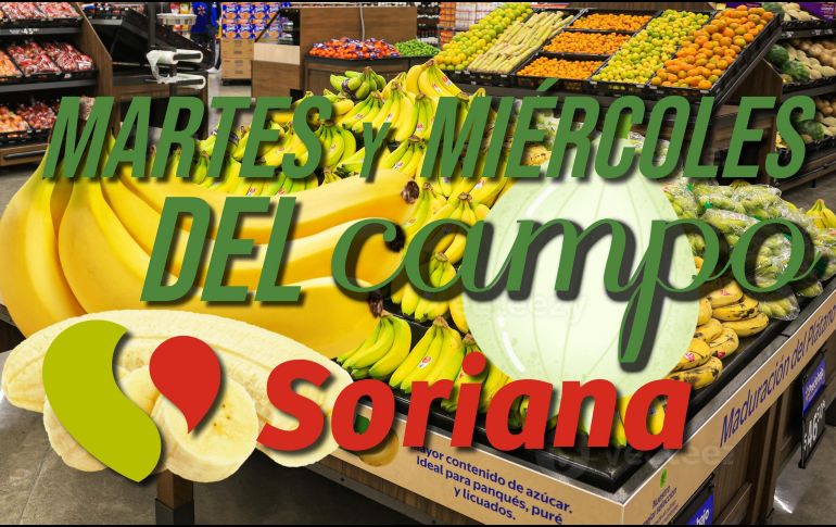 Estas son TODAS las ofertas de hoy y mañana en Soriana por el Martes y Miércoles del Campo. EL INFORMADOR / ARCHIVO