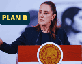 La Presidenta Claudia Sheinbaum Pardo informó que este martes enviaría su plan B, con el que están de acuerdo los partidos aliados, del Trabajo y Verde. EFE / ARCHIVO
