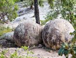 Hoy, este Bosque de Piedras Bola se posiciona como un destino imperdible para quienes buscan naturaleza, misterio y paisajes fuera de lo común, muy cerca de Guadalajara. ESPECIAL/ Facebook/ Gobierno de Ahualulco de Mercado