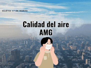 Este martes 17 de marzo SEMADET registra mala calidad de aire en la estación Oblatos con 106 puntos IMECA. EL INFORMADOR / ARCHIVO
