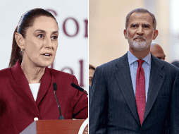 Sheinbaum no descartó hacer una invitación al rey Felipe VI a México. EFE / J. MANUEL PEDROSA / EFE / J. MÉNDEZ