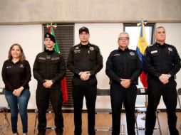 El Secretario de Seguridad Jalisco, Juan Pablo Hernández González, reconoció que los desafíos actuales de seguridad requieren de conocimientos más allá de las fronteras. ESPECIAL / POLÍCIA DEL ESTADO