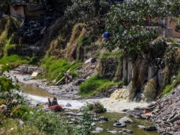 Así son las descargas de aguas residuales activas en Arroyo Seco