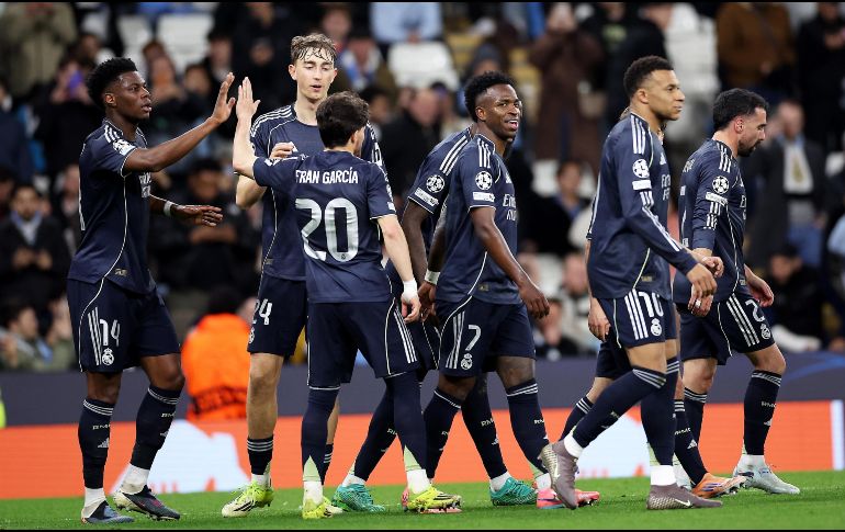 Manchester City se quedó lejos de una remontada en casa contra el Real Madrid. EFE/ A. VAUGHAN.