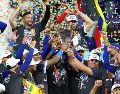 Venezuela, contra todo pronóstico, se convirtió en campeón del mundo, logrando un título inédito. AFP/ M. BRIGGS.