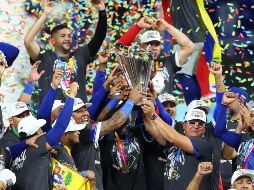 Venezuela, contra todo pronóstico, se convirtió en campeón del mundo, logrando un título inédito. AFP/ M. BRIGGS.