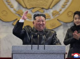 El pasado mes de febrero, Kim fue reelegido como secretario del Partido del Trabajo de Corea. AP/KCN