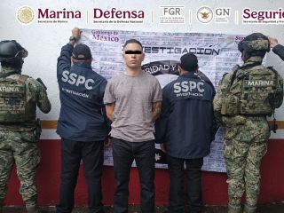 García Harfuch reconoció la labor coordinada del Gobierno de México con la Interpol y la Policía de Colombia. X / @OHarfuch