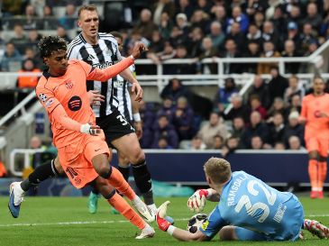 No te pierdas la conclusión de la Fase de Octavos de Final donde Barcelona y Newcastle se juegan la permanencia en la Champions League. EFE / ARCHIVO