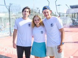 Andrés Paredes, Camila Gómez y Diego Sánchez. GENTE BIEN JALISCO / E. Angulo