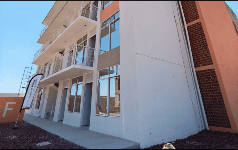 Así lucen las primeras Viviendas para el Bienestar en El Salto, Jalisco. ESPECIAL/Infonavit
