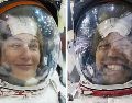 Meir y Williams de la Expedición 74 salieron al exterior desde la esclusa de aire Quest a las 08:52 hora del Este. EFE/NASA