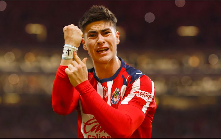 La Hormiga González lleva 9 goles en el torneo Clausura 2026. EFE/F. Guasco