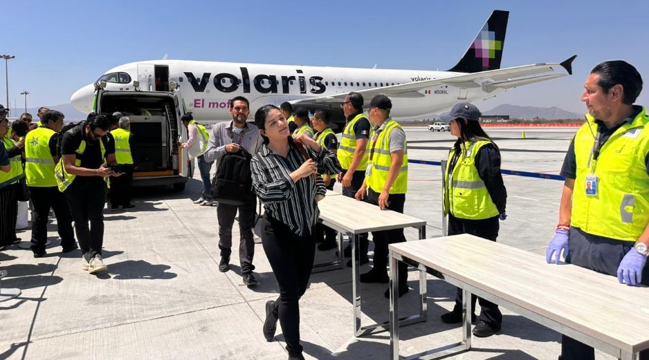 La SICT en Jalisco informó que el objetivo es que el personal del Aeropuerto Internacional de Guadalajara esté preparado para la atención de un alto volumen de pasajeros. ESPECIAL