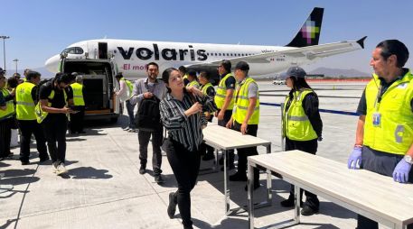 La SICT en Jalisco informó que el objetivo es que el personal del Aeropuerto Internacional de Guadalajara esté preparado para la atención de un alto volumen de pasajeros. ESPECIAL