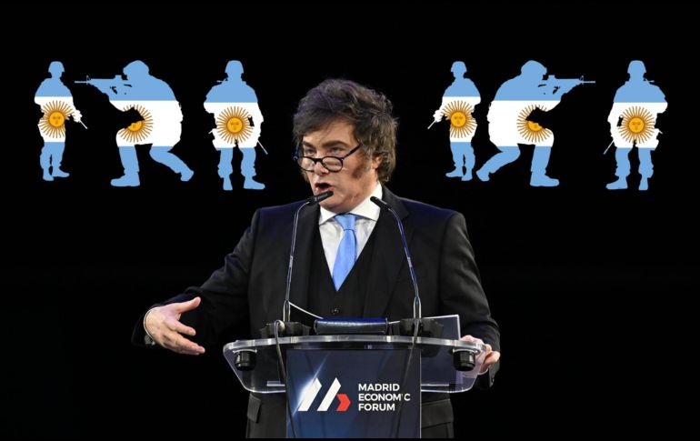 Esto es lo que se ha dicho desde Argentina respecto a un posible envío de tropas y buques para apoyar las acciones de Israel y EU en Irán. EFE / ARCHIVO