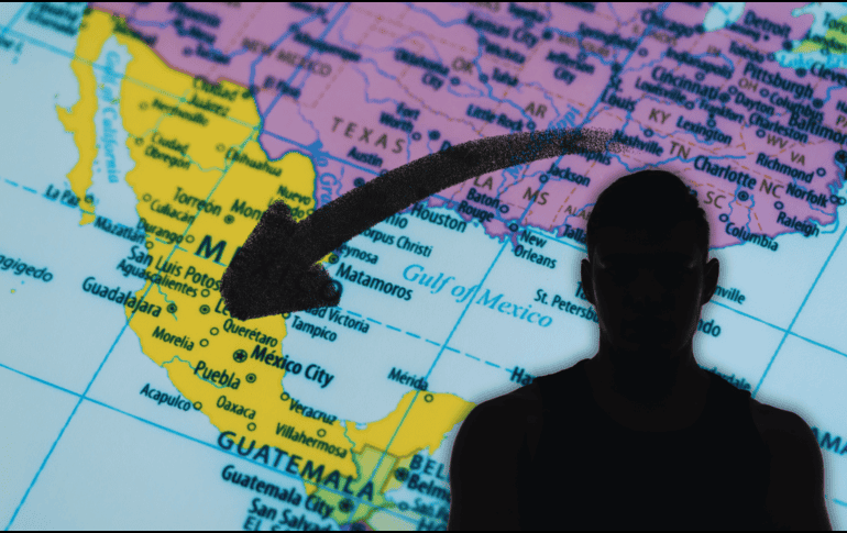 El mapa devela que las organizaciones criminales extranjeras tienen mayor concentración en estados fronterizos de México, así como en la Ciudad de México y el Estado de México. ESPECIAL / CANVA