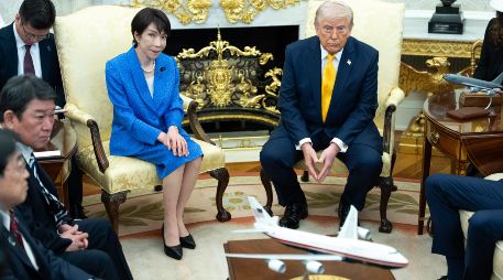 El comentario de hoy recuerda a otros episodios similares de Trump con líderes europeos. EFE/A. Schwartz