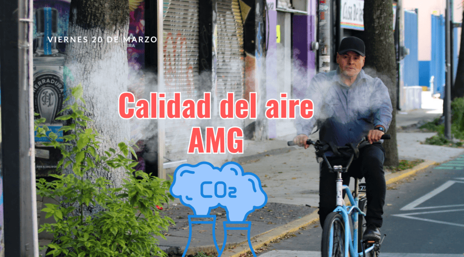 Este viernes 20 de marzo, SEMADET registra mala calidad de aire en Las Pintas con 103 puntos IMECA. EL INFORMADOR / ARCHIVO