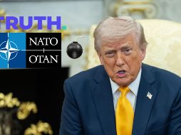 Esto escribió Trump en Truth Social sobre la OTAN esta mañana. EFE / ARCHIVO