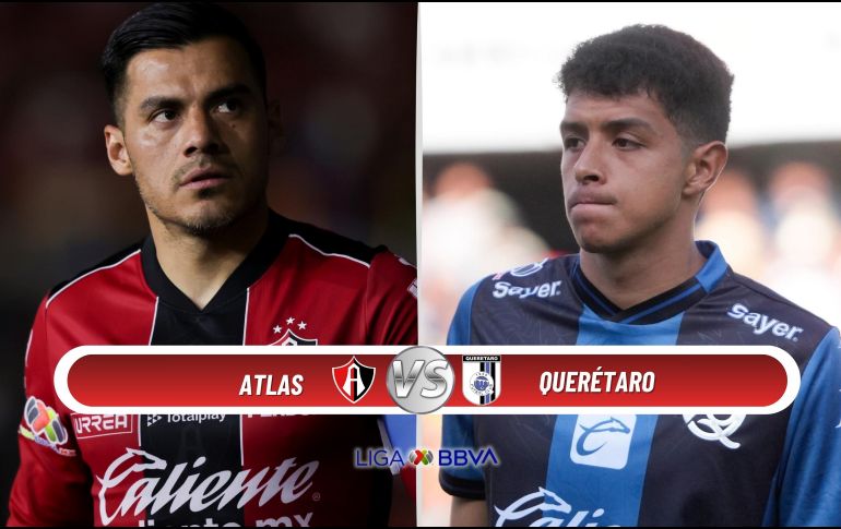 Atlas recibe a Querétaro en el Estadio Jalisco con la mira en consolidarse en zona de clasificación. ESPECIAL / IMAGO7 y CANVA