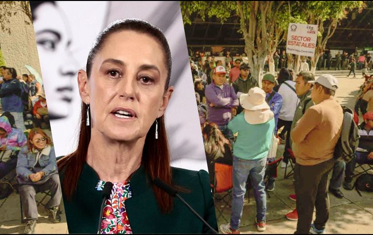 Este viernes, se culminan 72 horas de protestas y plantones en la Ciudad de México por parte de integrantes de la CNTE. EFE / SUN / ARCHIVO