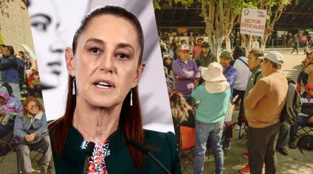 Este viernes, se culminan 72 horas de protestas y plantones en la Ciudad de México por parte de integrantes de la CNTE. EFE / SUN / ARCHIVO