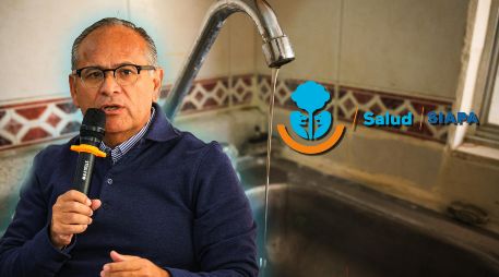 Héctor Raúl Pérez Gómez, secretario de Salud Jalisco, explicó por qué no se considera en este momento emitir una alerta sanitaria por agua turbia en el Área Metropolitana de Guadalajara. EL INFORMADOR / ARCHIVO