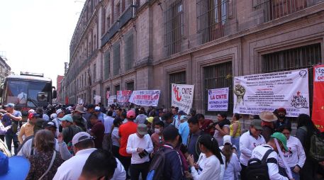 Paros de 24, 48 y 72 horas no han logrado respuestas del Gobierno, señala la CNTE. NTX/ARCHIVO