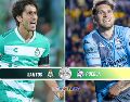Santos y Puebla se miden este domingo 22 de marzo sobre el césped del Estadio TSM Corona, como parte de la actividad del domingo en la Liga MX. ESPECIAL / IMAGO7