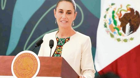 La presidenta afirmó que se reforzará la equidad para mujeres dentro del Plan B. EL UNIVERSAL