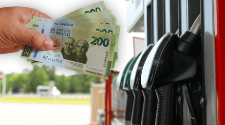 Sheinbaum ha afirmado que su Gobierno cuenta con mecanismos fiscales para amortiguar posibles alzas en la gasolina ante el encarecimiento del petróleo. ESPECIAL / CANVA