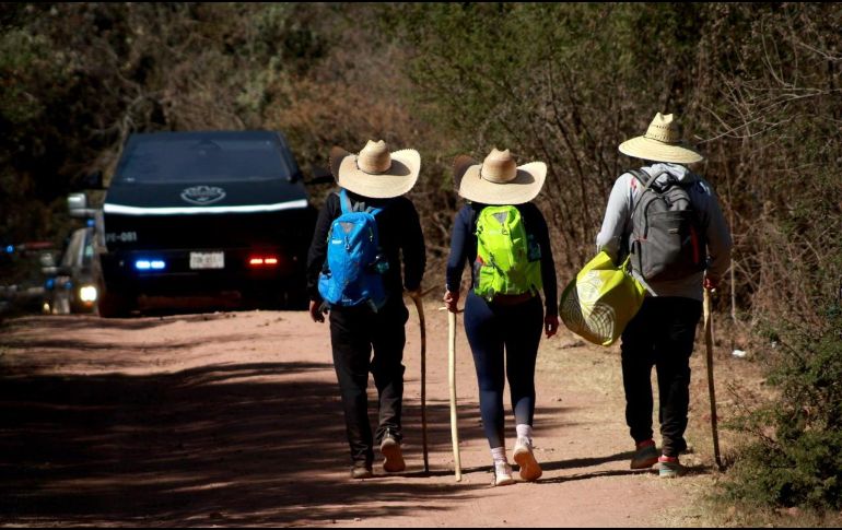 El operativo cubre 117 km desde Ameca, con vigilancia en El Espinazo, San Rafael y La Estanzuela. CORTESÍA/SSJ