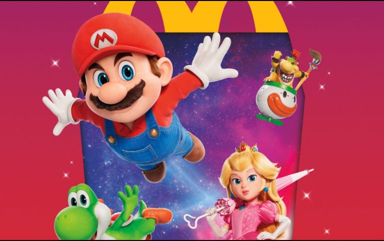 McDonald's ha comenzado a delinear su próxima estrategia promocional en torno al universo de Super Mario. X/ @McDonalds.