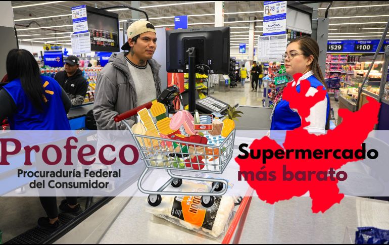 En este supermercado encuentras los precios más altos de todo el estado para adquirir la Canasta Básica; se encuentra en Guadalajara. EL INFORMADOR / ARCHIVO