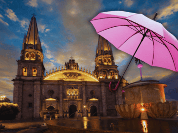 El pronóstico de lluvia para este lunes es del 60 por ciento, pero desaparece para el resto de la semana. El clima puede variar conforme avance el día. ESPECIAL / CANVA