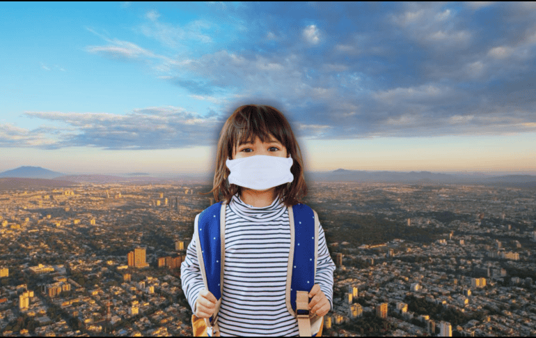 Hasta ahora, pese a la alerta atmosférica, la SEJ no ha considerado la suspensión de clases. EL INFORMADOR / A. Navarro / ESPECIAL / CANVA
