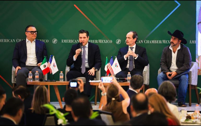 La Asamblea de Socios de la Amcham se realizó en un hotel de Zapopan a donde acudieron empresarios, funcionarios estatales y la cónsul de Estados Unidos en Guadalajara, Amy Scanlon. EL INFORMADOR/ J. Acosta