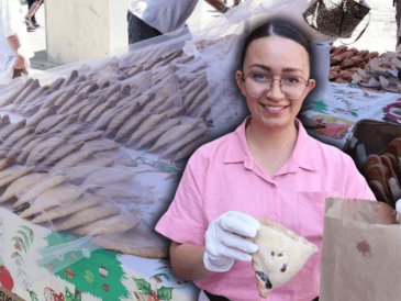 La venta de empanadas en el Centro de Guadalajara está estrechamente vinculada con el Jueves Santo y la visita de los siete templos. ESPECIAL/Gobierno de Guadalajara