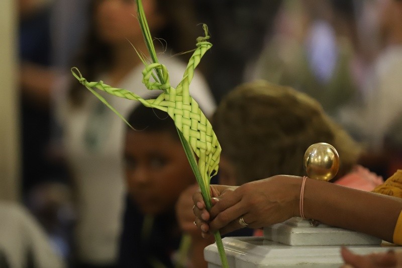 Hoy en día, esas ramas de palma son decoradas con imágenes religiosas o modificadas para crear formas decorativas. EL INFORMADOR / ARCHIVO