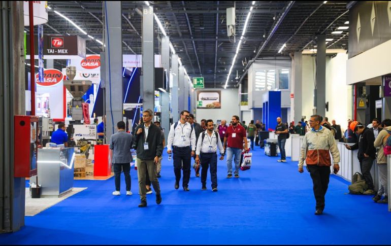 La exposición cuenta con la presencia de empresas de más de 20 países Estados Unidos, España, Italia, Alemania, China, India, entre otras. EL INFORMADOR/ J. Acosta