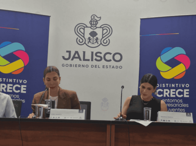 La titular de la Secretaría del Sistema de Asistencia Social, Priscila Franco, comentó que mediante esta iniciativa se busca tener entornos laborales incluyentes. EL INFORMADOR/ J. Velazco