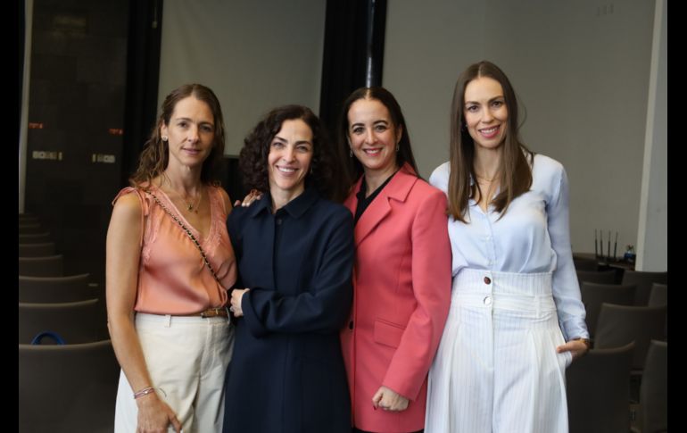 Aldara Alonso, Vanessa Coppel, Alejandra Morales y Gabriela Moreno. GENTE BIEN JALISCO / Revista del 27 de marzo 2026