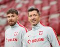 A sus 37 años, Robert Lewandowski está quizá ante su última oportunidad de jugar otra Copa del Mundo. EFE/L. Szymanski