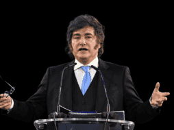 La declaración fue informada por la oficina del presidente argentino, Javier Milei. EFE/F. Villar