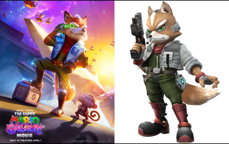 Fox McCloud es un zorro antropomórfico de color rojo y figura central dentro de la saga Star Fox. ESPECIAL/NINTENDO
