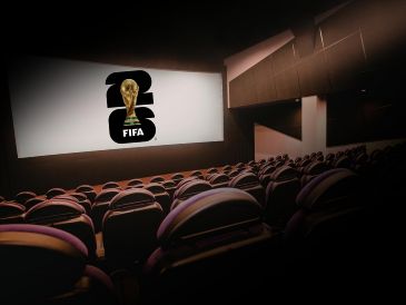 Aficionados podrán ver partidos del Mundial 2026 en salas de Cinépolis en México. ESPECIAL / CANVA Y FIFA