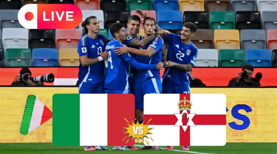 No te pierdas la cobertura más completa del repechaje de la UEFA EN VIVO con el partido de Italia vs Irlanda del Norte. EFE / ARCHIVO