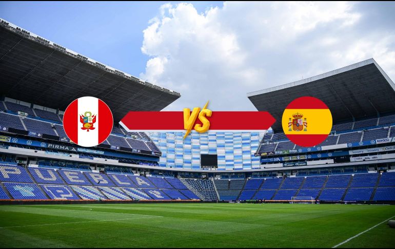 El Estadio Cuauhtémoc recibirá el amistoso entre España y Perú previo al Mundial. ESPECIAL / IMAGO7 y CANVA